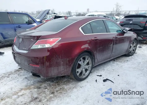 2012 Acura Tl 3.7 из США, поврежденный, VIN 19UUA9F7XCA003107